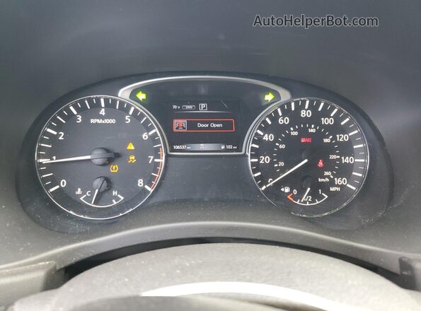 5N1DR2MM1JC663542 2018 NISSAN PATHFINDER Blue Widok zestawu wskaźników