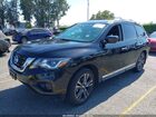 2018 Nissan Pathfinder Platinum Черный vin: 5N1DR2MM3JC666703