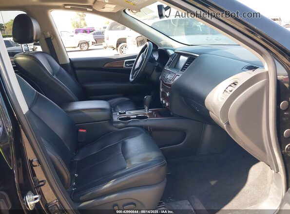 5N1DR2MM3JC666703 2018 NISSAN PATHFINDER Черный Вид салона спереди