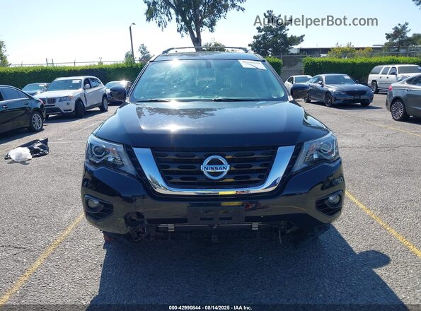 5N1DR2MM3JC666703 2018 NISSAN PATHFINDER Черный Вид щитка приборов