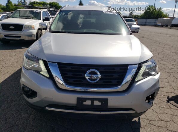 5N1DR2MM4KC620542 2019 NISSAN PATHFINDER Silver Вид спереду