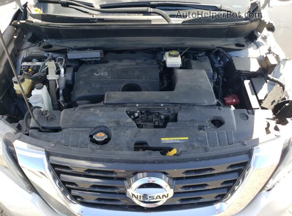 5N1DR2MM4KC620542 2019 NISSAN PATHFINDER Silver Вид задньої частини салону