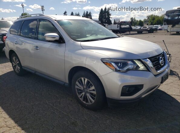 5N1DR2MM4KC620542 2019 NISSAN PATHFINDER Silver Передня права чверть