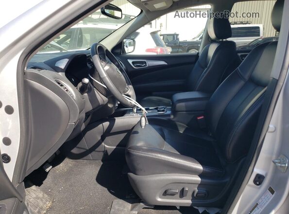 5N1DR2MM4KC620542 2019 NISSAN PATHFINDER Silver Вид салону спереду