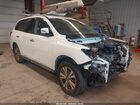 2018 Nissan Pathfinder Sv White vin: 5N1DR2MM5JC635212