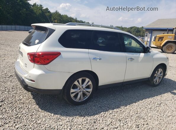 5N1DR2MM5JC677461 2018 NISSAN PATHFINDER Белый Задняя правая четверть