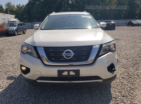 5N1DR2MM5JC677461 2018 NISSAN PATHFINDER Белый Вид спереди
