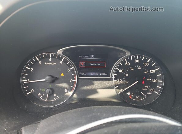 5N1DR2MM5JC677461 2018 NISSAN PATHFINDER Белый Вид щитка приборов