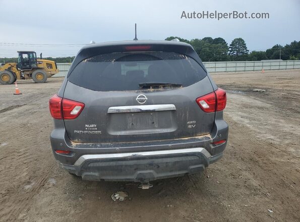 5N1DR2MM6JC669367 2018 NISSAN PATHFINDER Серый Вид сзади