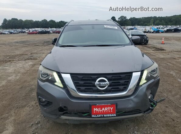 5N1DR2MM6JC669367 2018 NISSAN PATHFINDER Серый Вид спереди