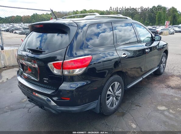 5N1DR2MM7HC687029 2017 NISSAN PATHFINDER Black Rear right