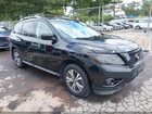 2017 Nissan Pathfinder Sl Black vin: 5N1DR2MM7HC687029