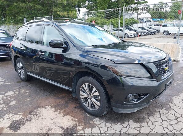 5N1DR2MM7HC687029 2017 NISSAN PATHFINDER Black Front right