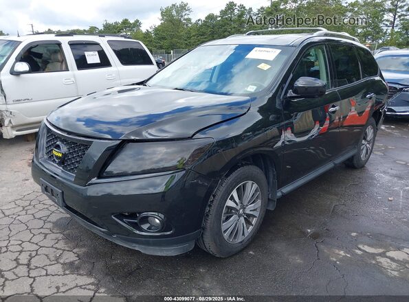 5N1DR2MM7HC687029 2017 NISSAN PATHFINDER Black Front left
