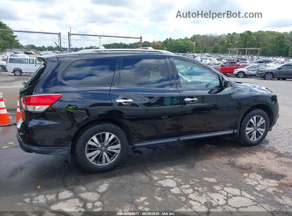 5N1DR2MM7HC687029 2017 NISSAN PATHFINDER Black Rear interior view