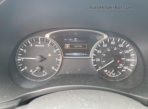 5N1DR2MM9JC646181 2018 NISSAN PATHFINDER Черный Вид щитка приборов