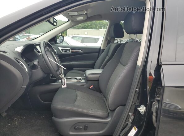 5N1DR2MM9JC646181 2018 NISSAN PATHFINDER Черный Вид салона спереди