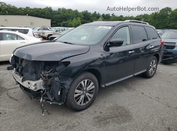 5N1DR2MM9JC646181 2018 NISSAN PATHFINDER Черный Передняя левая четверть