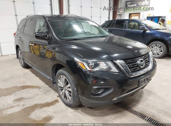 5N1DR2MM9JC663921 2018 NISSAN PATHFINDER Черный Передняя правая четверть