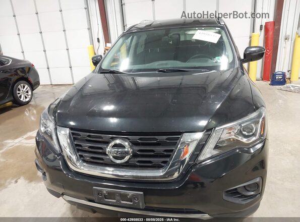 5N1DR2MM9JC663921 2018 NISSAN PATHFINDER Черный Вид щитка приборов