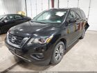 2018 Nissan Pathfinder S Черный vin: 5N1DR2MM9JC663921