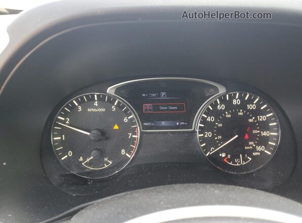 5N1DR2MMXJC613903 2018 NISSAN PATHFINDER Синий Вид щитка приборов