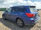 2018 Nissan Pathfinder S Синий vin: 5N1DR2MMXJC613903