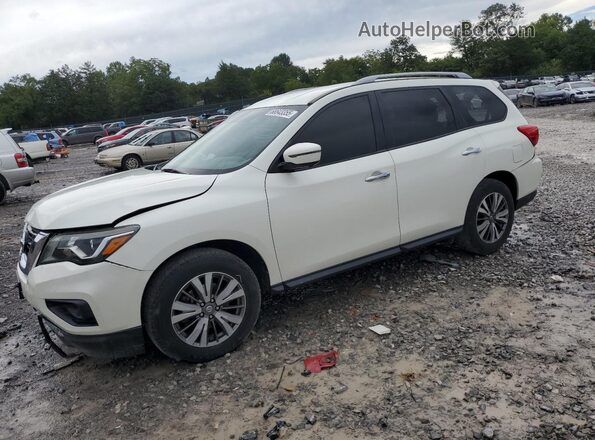 5N1DR2MN0JC602403 2018 NISSAN PATHFINDER Белый Передняя левая четверть