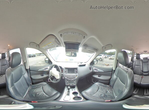 5N1DR2MN0JC602403 2018 NISSAN PATHFINDER Белый Панорамный вид салона 360°
