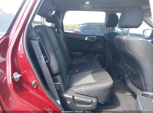 5N1DR2MN1HC646338 2017 NISSAN PATHFINDER Красный Вид наклейки с VIN-кодом