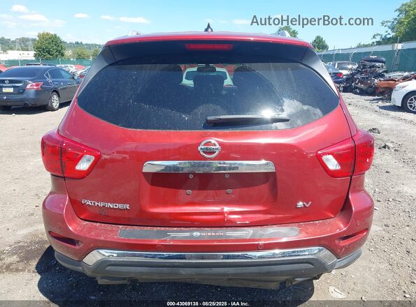 5N1DR2MN1HC646338 2017 NISSAN PATHFINDER Красный 