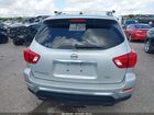 2018 Nissan Pathfinder Sv Silver vin: 5N1DR2MN5JC605667