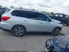 2018 Nissan Pathfinder Sv Silver vin: 5N1DR2MN5JC605667