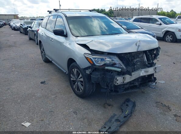 5N1DR2MN5JC605667 2018 NISSAN PATHFINDER Silver Delantero derecho