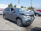 2017 Nissan Pathfinder S Gray vin: 5N1DR2MN7HC903082