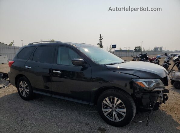 5N1DR2MN9JC613500 2018 NISSAN PATHFINDER Black Передня права чверть