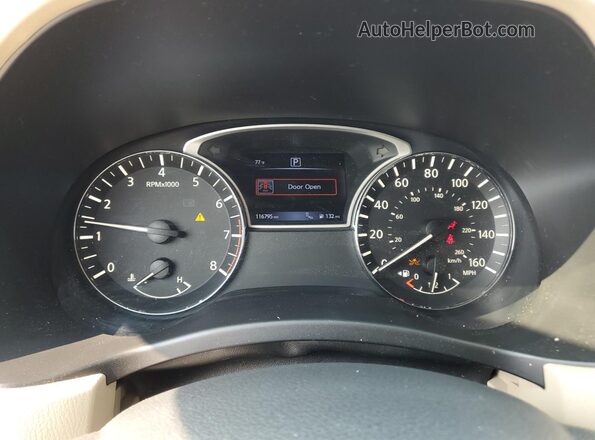 5N1DR2MN9JC613500 2018 NISSAN PATHFINDER Black Вид щитка приладів