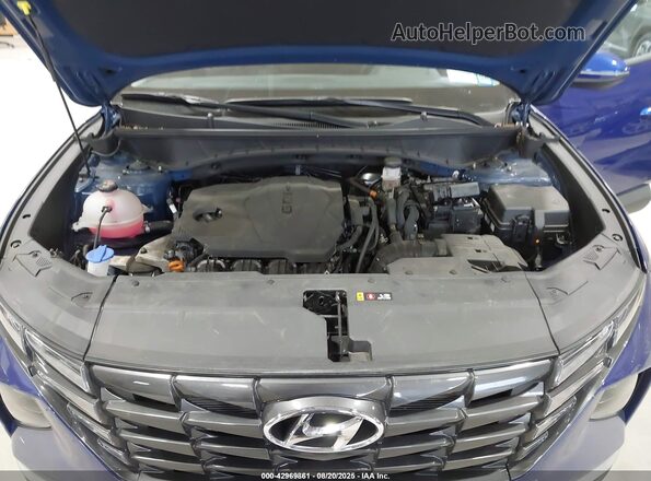 5NMJBCAE3PH285734 2023 HYUNDAI TUCSON Blue უკანა ხედი