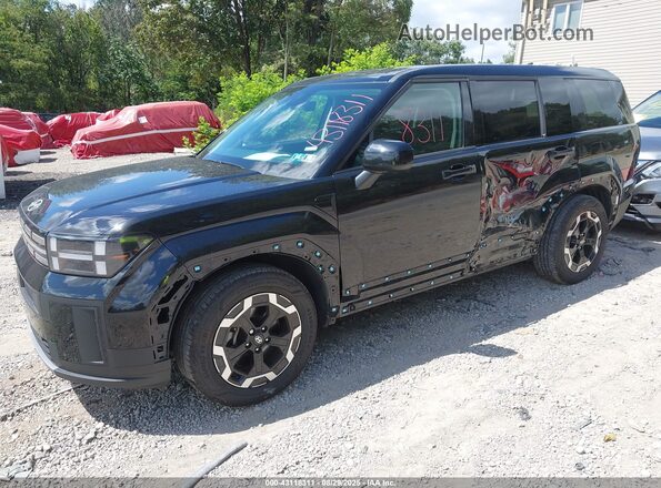 5NMP1DGL3RH033235 2024 HYUNDAI SANTA FE Черный Передняя левая четверть