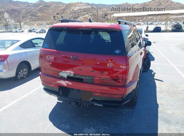 5NMP54G12SH027290 2025 HYUNDAI SANTA FE Красный Задняя правая четверть