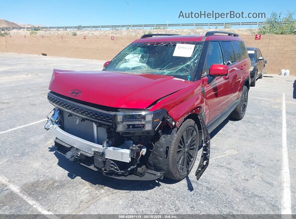 5NMP54G12SH027290 2025 HYUNDAI SANTA FE Красный Передняя левая четверть