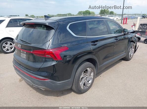 5NMS14AJ1PH628471 2023 HYUNDAI SANTA FE Черный Задняя правая четверть