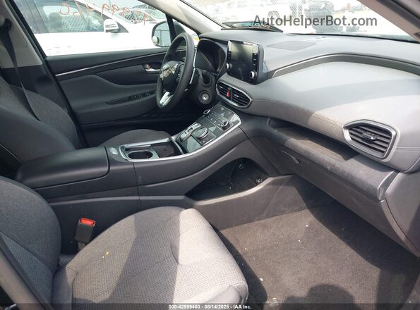 5NMS14AJ1PH628471 2023 HYUNDAI SANTA FE Черный Вид салона спереди