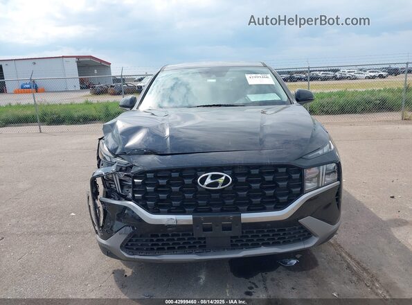 5NMS14AJ1PH628471 2023 HYUNDAI SANTA FE Черный Вид задней части салона