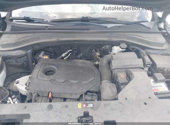 5NMS23AD3KH104961 2019 HYUNDAI SANTA FE Gray უკანა ხედი
