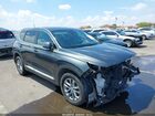 2020 Hyundai Santa Fe Se Gray vin: 5NMS23AD3LH156012