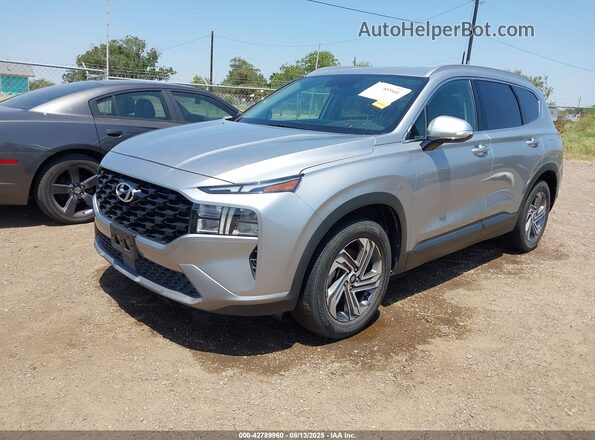 5NMS24AJ0PH586288 2023 HYUNDAI SANTA FE Серебряный Передняя левая четверть