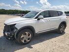 2021 Hyundai Santa Fe Sel White vin: 5NMS2DAJ7MH353407