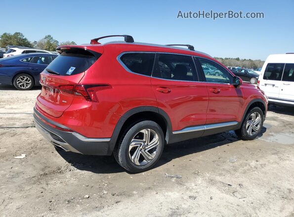 5NMS2DAJ8MH351715 2021 HYUNDAI SANTA Красный Задняя правая четверть