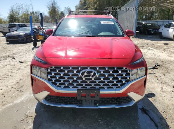 5NMS2DAJ8MH351715 2021 HYUNDAI SANTA Красный Вид спереди